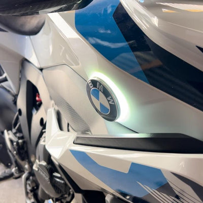 LED 70 mm – Jaune & Blanc – Compatible BMW
