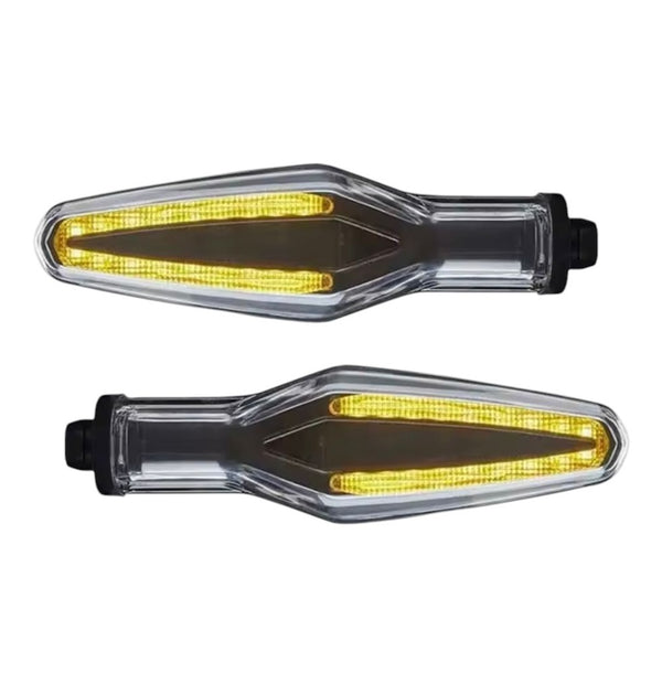 Clignotants à allumage permanent