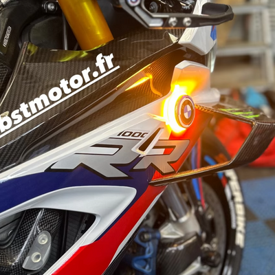 LED 60 mm – Jaune & Blanc – Compatible BMW