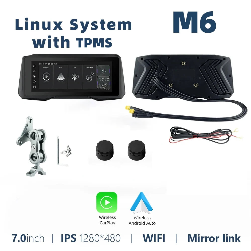 Écran M6 7" CarPlay / Android Auto