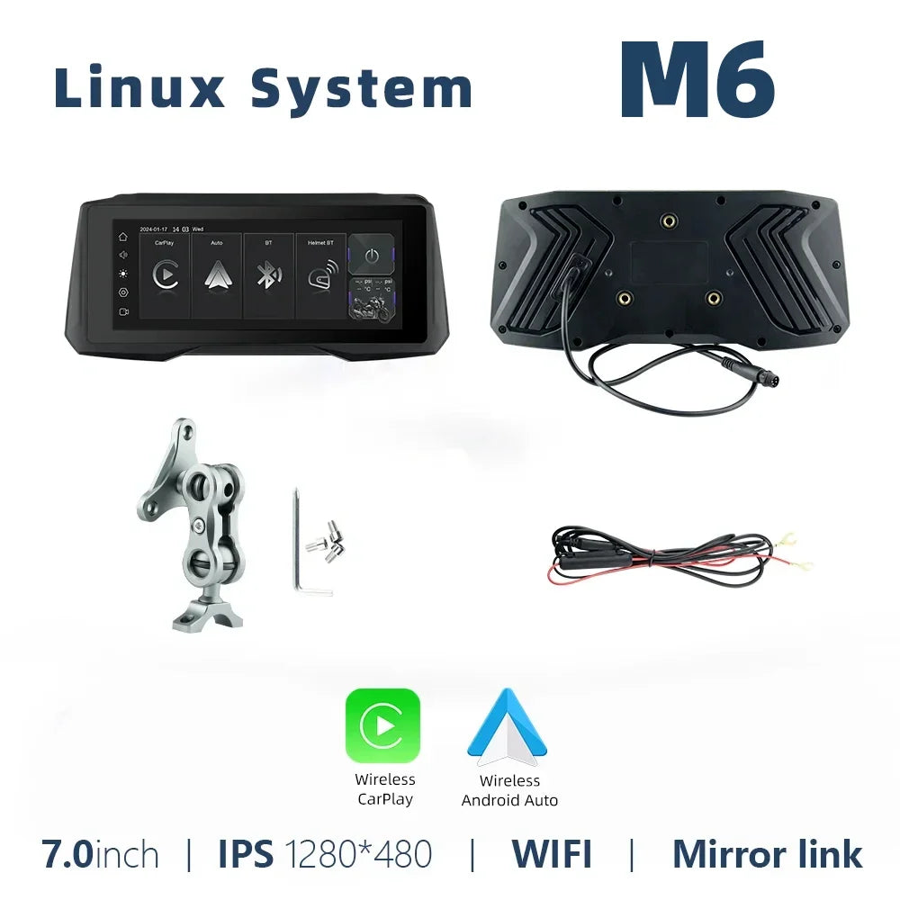 Écran M6 7" CarPlay / Android Auto