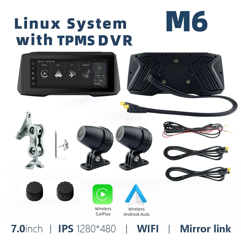 Écran M6 7" CarPlay / Android Auto