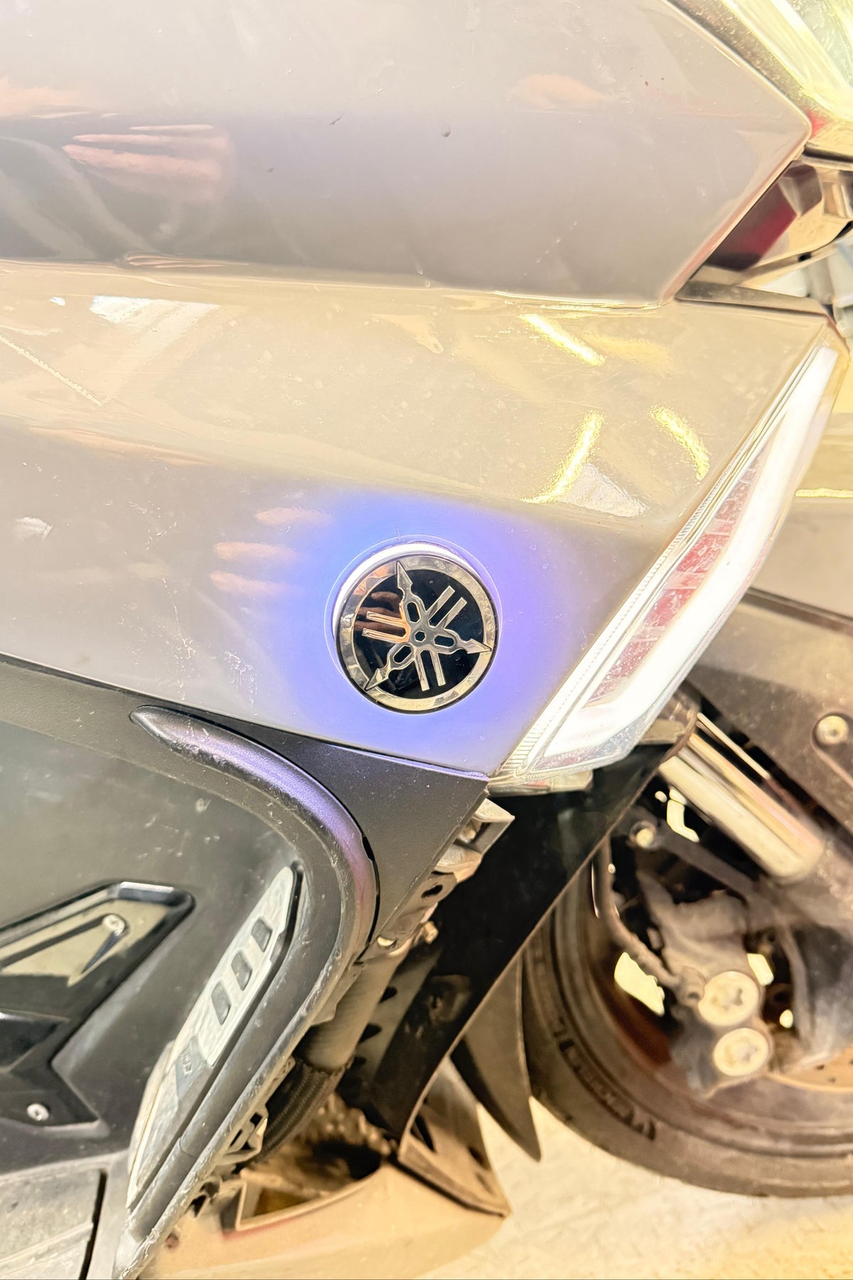 LED 50 mm – Jaune & Blanc – Compatible YAMAHA