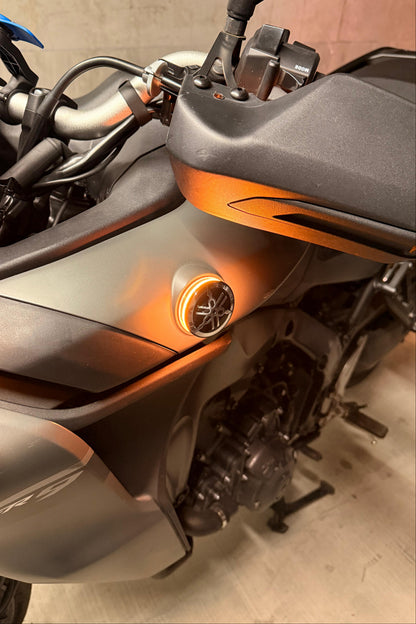 LED 50 mm – Jaune & Blanc – Compatible YAMAHA