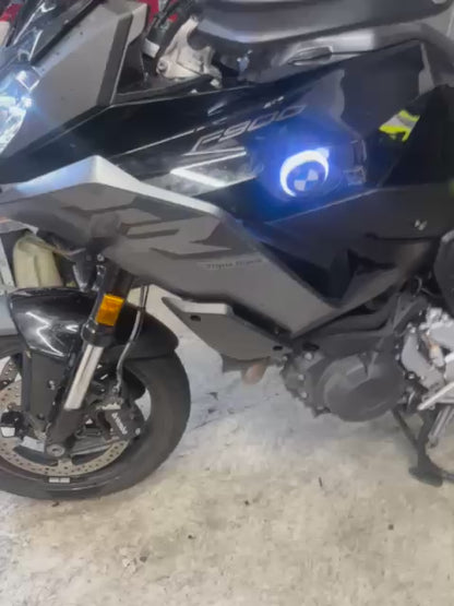 LED 60 mm – Jaune & Blanc – Compatible BMW