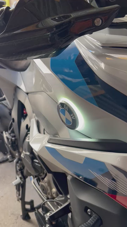 LED 70 mm – Jaune & Blanc – Compatible BMW