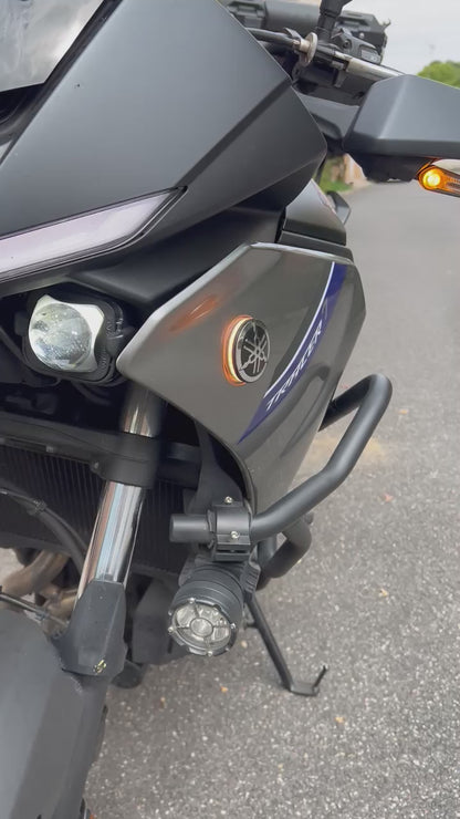 LED 50 mm – Jaune & Blanc – Compatible YAMAHA